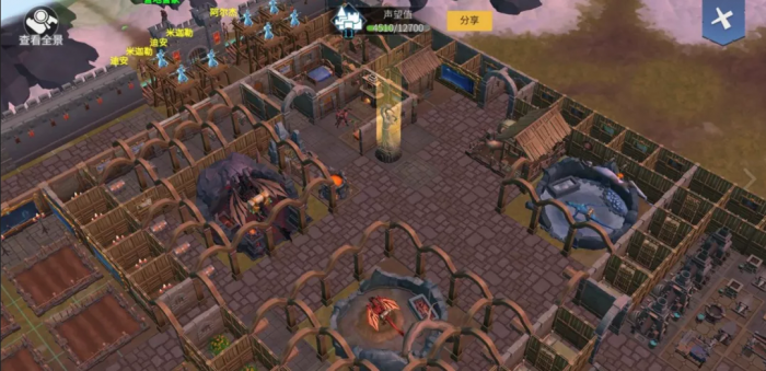 冰原守卫者怎么升级围墙3