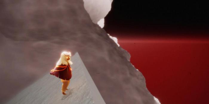 光遇暴风眼怎么单人飞过去2