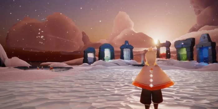 光遇暴风眼怎么单人飞过去3