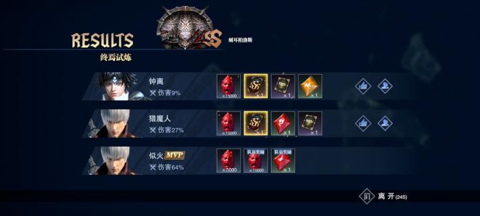 鬼泣巅峰之战19章任务奖励是什么1