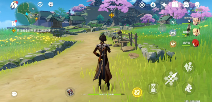 原神于狱中绽放之花怎么接2