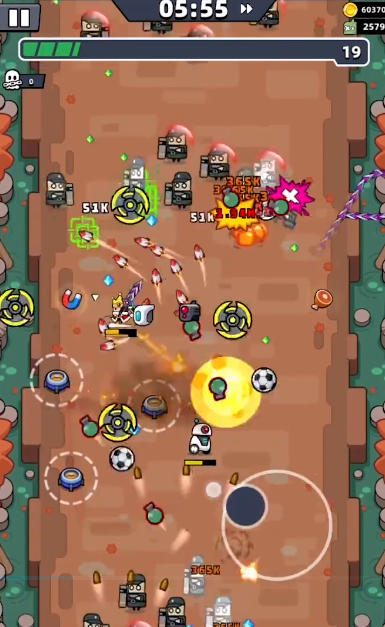 弹壳特攻队足球和钻头哪个好2