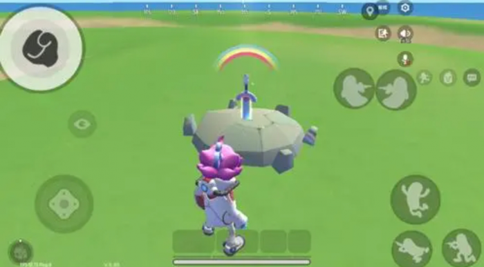 香肠派对彩虹岛哪里有圣剑3