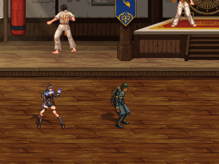 DNF女街霸重做技能演示6