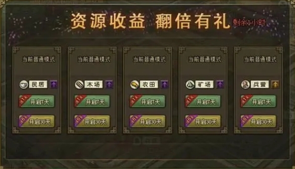 攻城掠地农田如何改造2