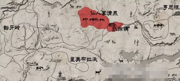 荒野大镖客救赎捕猎大师动物都在哪些地方4