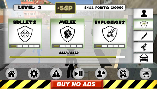 火柴人绳索英雄如何无敌1