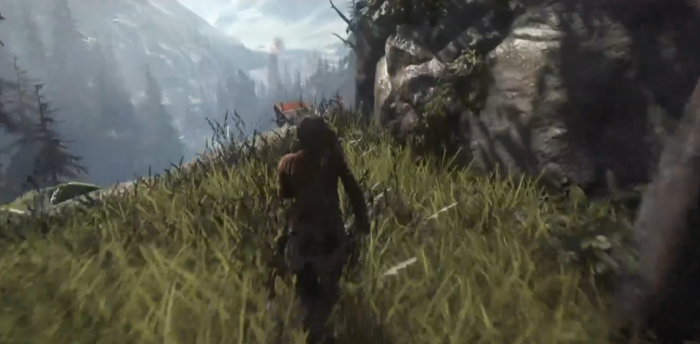 古墓丽影10怎么高空跳水1