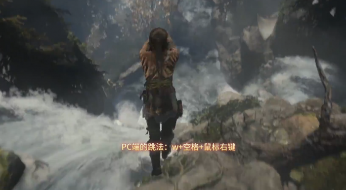 古墓丽影10怎么高空跳水2