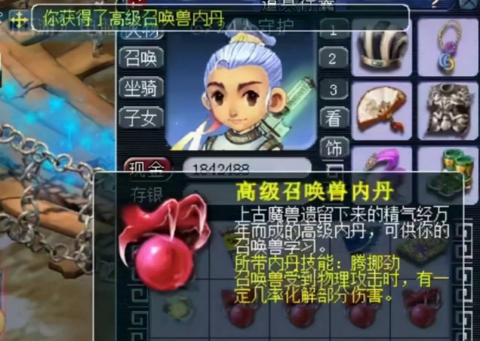 梦幻西游物攻宠物用什么内丹3