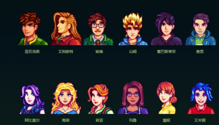 星露谷物语可以结婚的女性_星露谷物语女性结婚对象