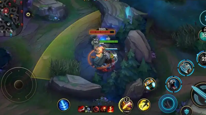 英雄联盟手游如何正方形打野2