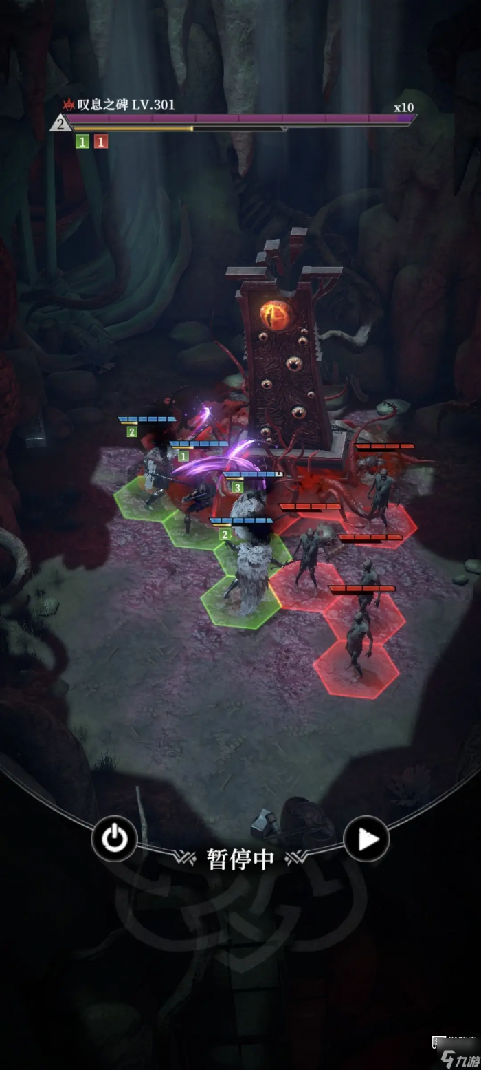 地下城堡4骑士与破碎编年史墓穴高层叹息之碑通关攻略2