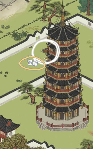 江南百景图虎丘宝藏在哪3