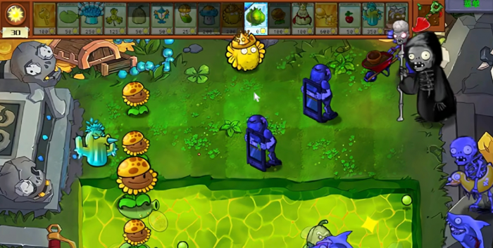 植物大战僵尸杂交版黄金锤子第三关怎么过1