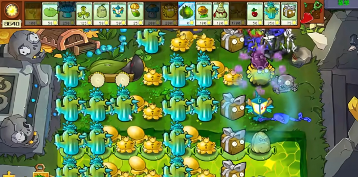 植物大战僵尸杂交版黄金锤子第三关怎么过3