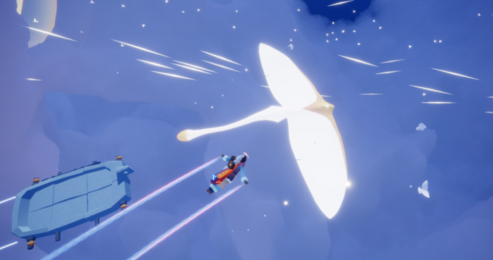 光遇怎么在鲲上转圈2