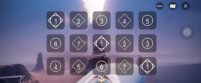 光遇在琴谱上标记_光遇琴谱怎么标数字