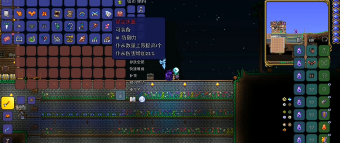 泰拉瑞亚如何召唤9个仆从1