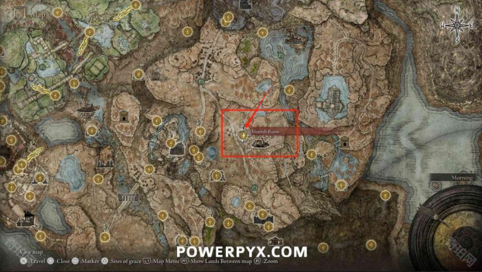 《艾尔登法环黄金树幽影》斯卡杜阿尔特斯幽影树碎片位置介绍3