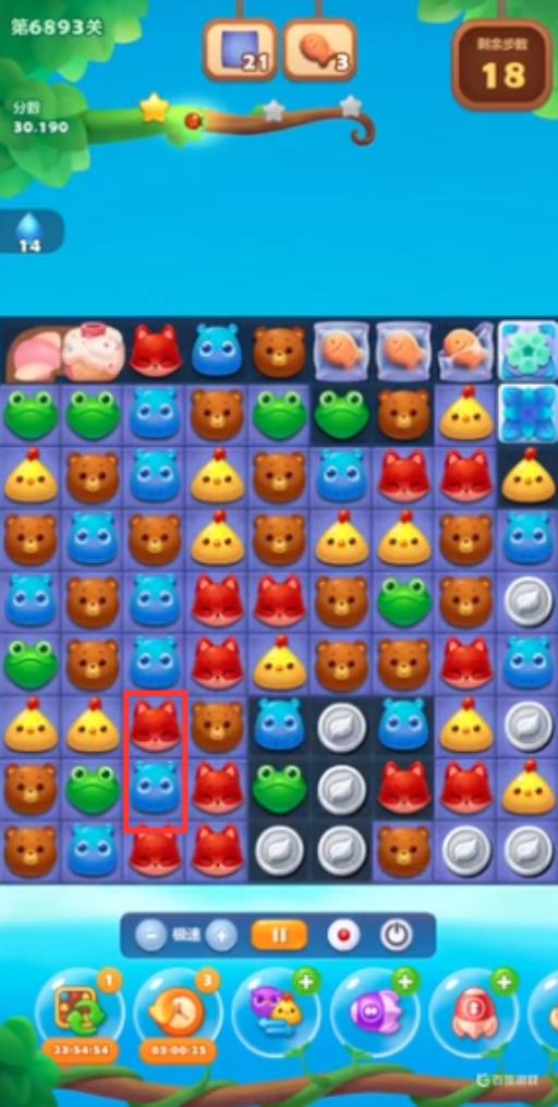 消消乐6893怎么过?4