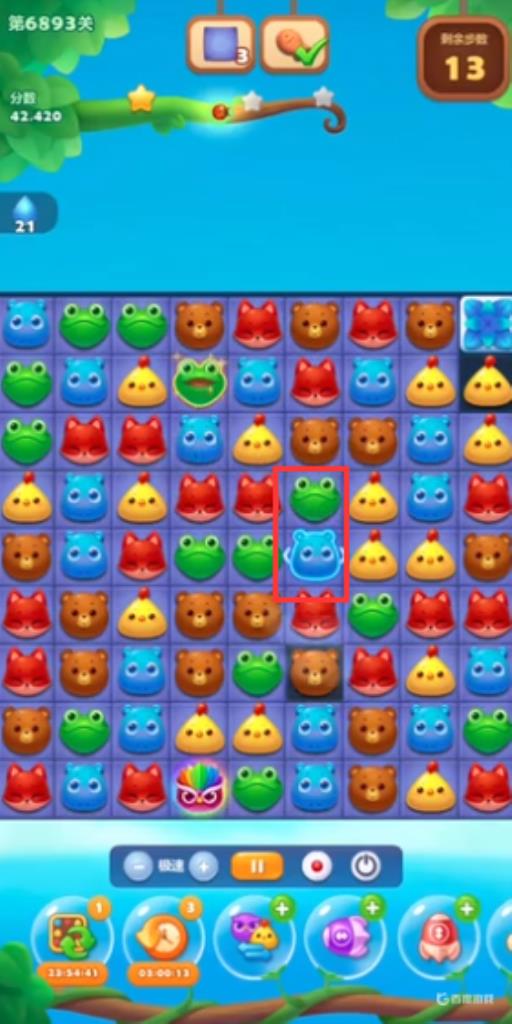 消消乐6893怎么过?5