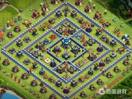 部落冲突怎么摆放阵型最厉害?6