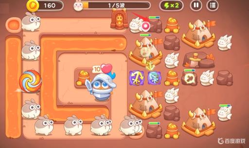 保卫萝卜4饿狼传说24关怎么过?5