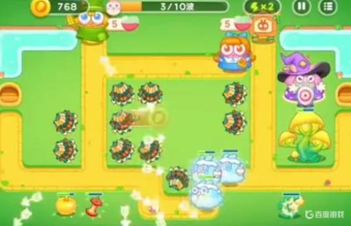 保卫萝卜4巫婆兔怎么打?3