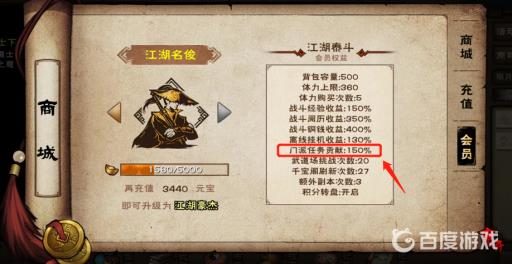 烟雨江湖太乙贡献度怎么刷快?3