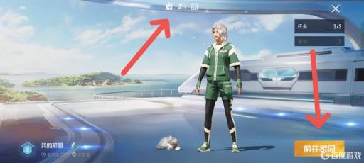 和平精英家园怎么买猫粮?2