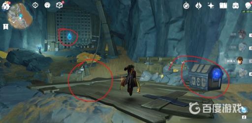 原神层岩巨渊主矿区铁门怎么开?6