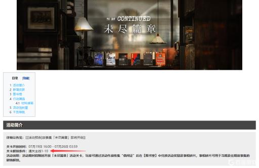 明日方舟过往未尽怎么解锁?1