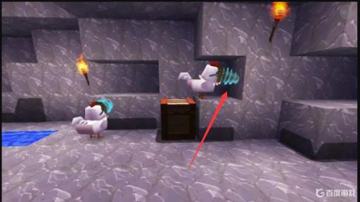 迷你世界怎么让小鸡挖矿?2