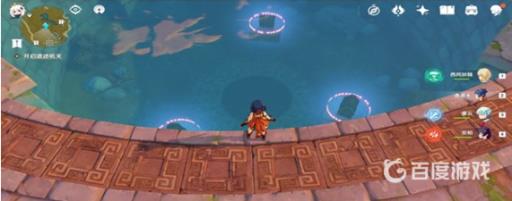 原神水下的遗迹怎么开?1