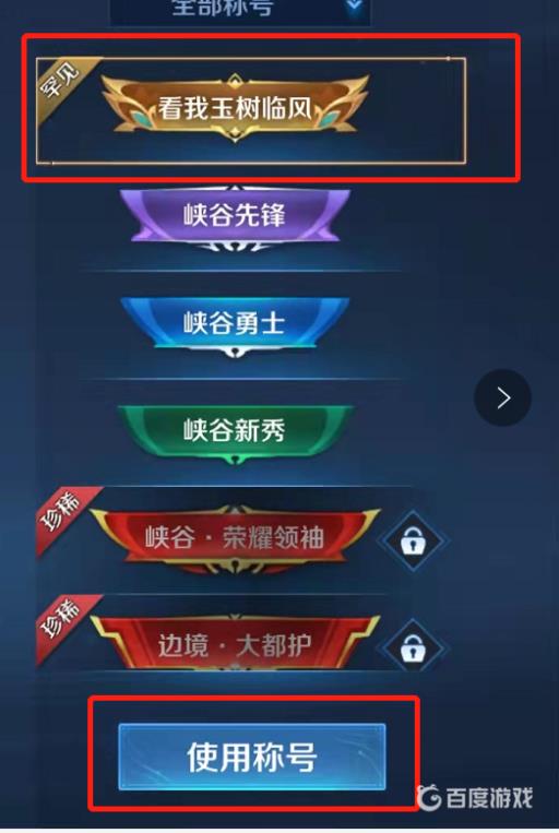 王者荣耀专属称号在哪里设置?6