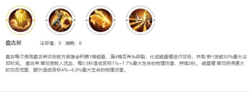 王者荣耀的盘古主一技能还是二技能?4