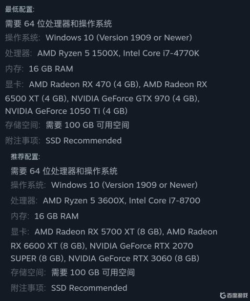 美国末日重制版pc配置要求是什么?_美国末日重制版pc配置要求图文攻略
