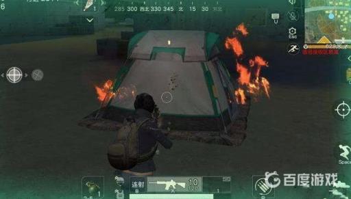 荒野的召唤帐篷怎么调出?2