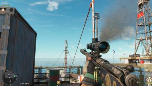 孤岛惊魂6石油井上的武器怎么拿?3