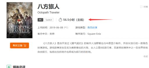 歧路旅人通关要多久?1