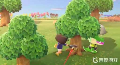 动森怎么把树木砍断?4