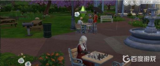 模拟人生4怎么打伞?2