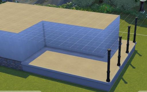 模拟人生4透明平屋顶怎么弄?2