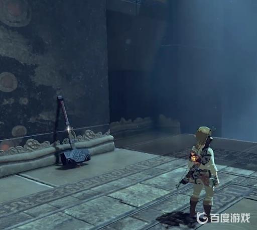 塞尔达时间静止神庙的石头怎么推下去?3