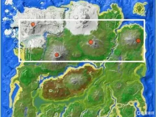 方舟维京岛黑曜石在哪个位置?1