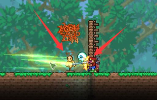 泰拉瑞亚可以挡怪的墙怎么做?7