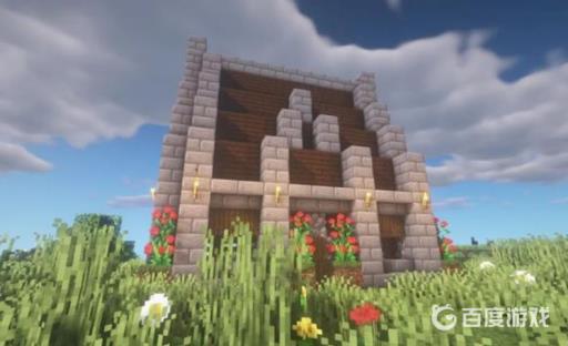 我的世界里如何建中世纪房?26
