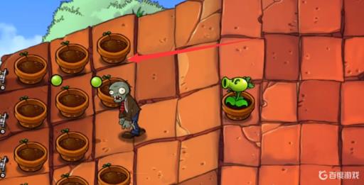 植物大战僵尸屋顶能不能用豌豆?1