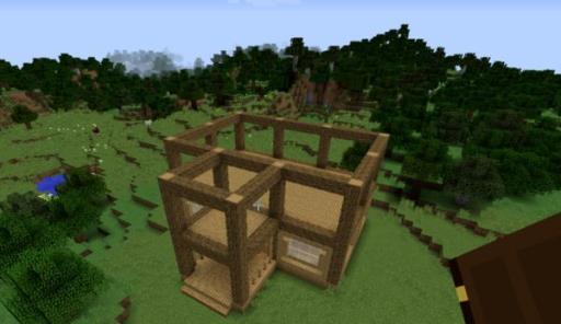 我的世界怎么做房子豪华简单?14